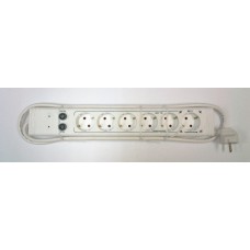 Regleta con protección para modem